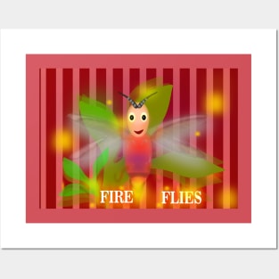 Fire Flies Posters and Art